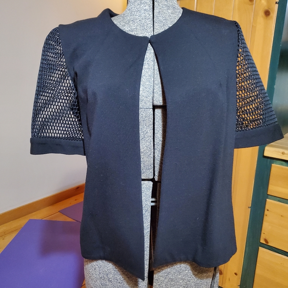Nine West Short Sleeved Structured over jacket